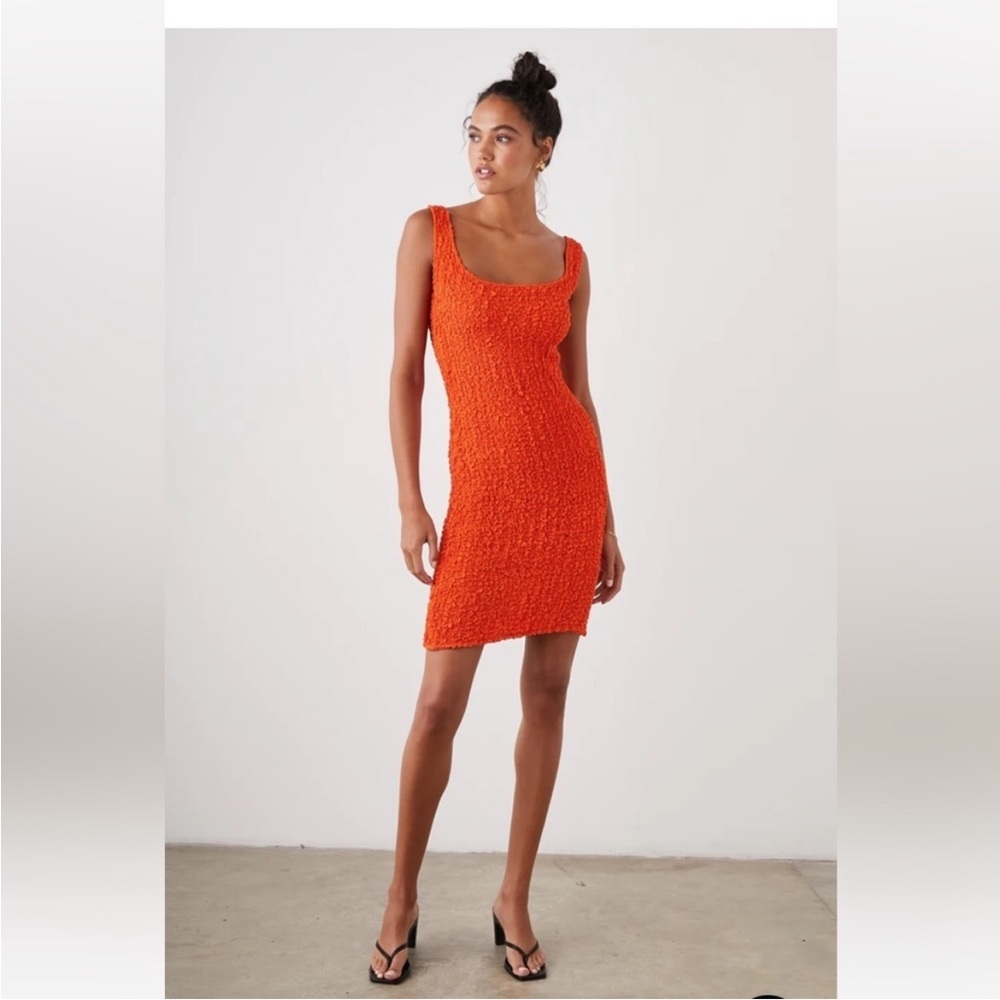 RAILS Julie Dress, orange, XS $198